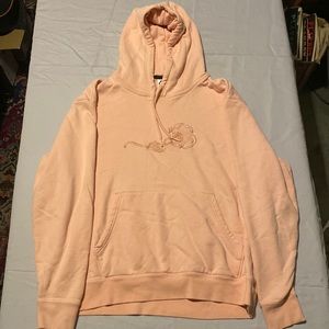 Nike sb pink skate hoodie flower size L